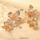 Brincos Femininos Margarida em Camadas